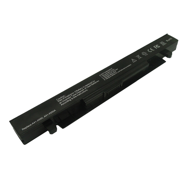 Para Asus X550 14.4V 2600mAh batería recargable para computadora portátil de iones de litio