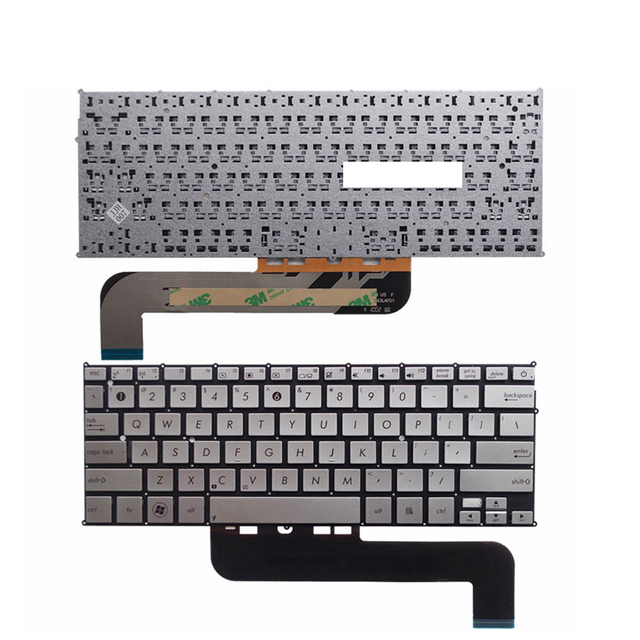 Teclado de EE. UU. Para ASUS UX21, teclado de repuesto para portátil, diseño en inglés