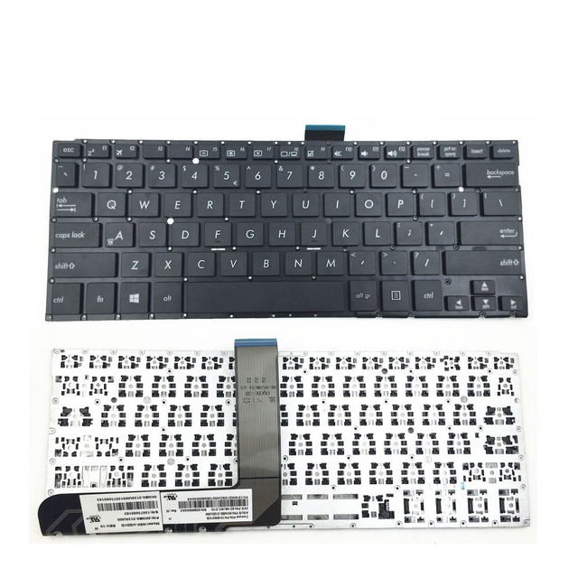 Nuevo teclado de computadora portátil para ASUS TP300 Diseño de teclado negro de EE. UU.