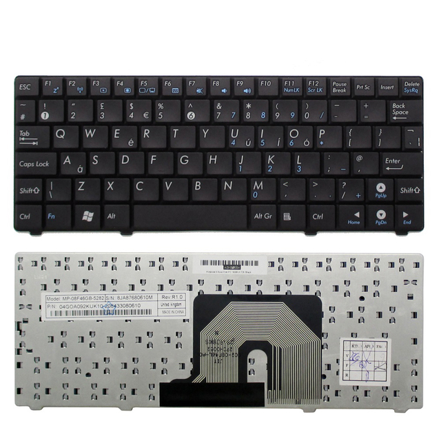 Nuevo teclado portátil para teclado Asus T91 US