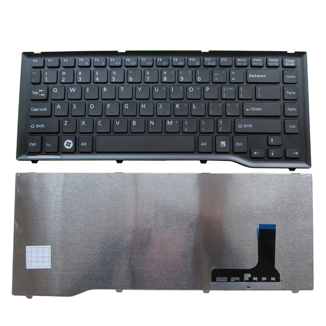 Nuevo teclado para computadora portátil de EE. UU. Para FUJITSU Lifebook LH532, teclados de repuesto para computadora portátil, diseño de EE. UU.