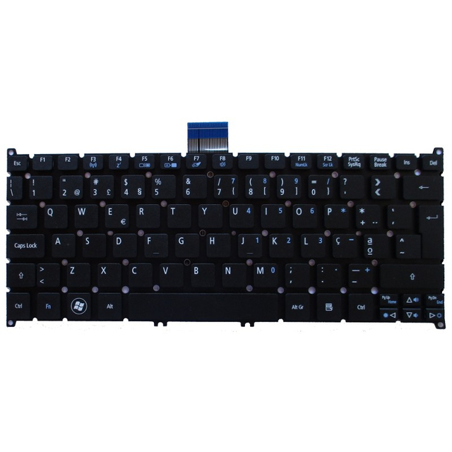 Teclado vendedor caliente del ordenador portátil del cuaderno para ACER S3 BR