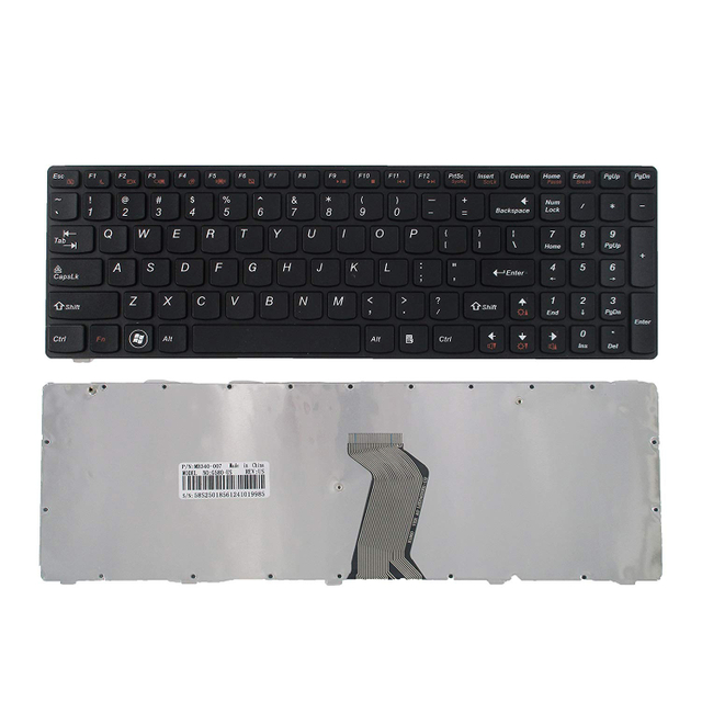 Teclado inglés estadounidense para Lenovo G580 NUEVO