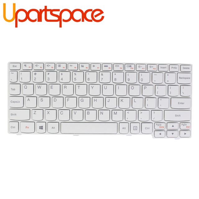 Precio de fábrica apto para Lenovo S10-3 US Laptop teclado blanco reemplazo Pars