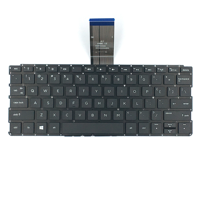 Teclado inglés para HP 10-E US Layout Laptop teclado negro nuevo