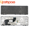 Reemplazo de diseño de EE. UU. para teclado de computadora portátil para HP Probook 650 G1 con puntero con marco