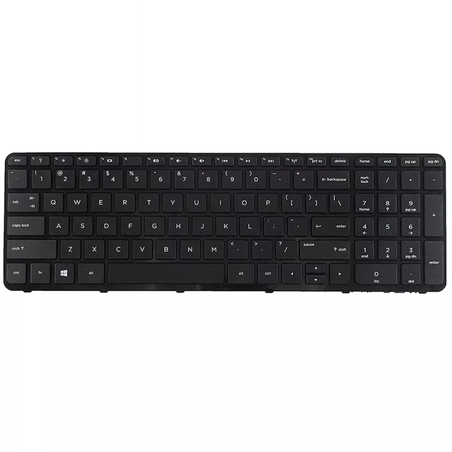 Teclado inglés para HP 15-P US Layout Teclado para computadora portátil Nuevo