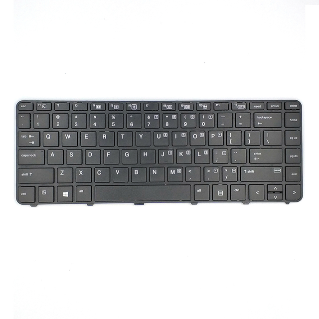 Teclado para portátil con marco para HP Probook 440 G3 diseño de EE. UU. Nuevo
