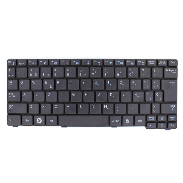 Nuevo teclado español para Samsung N150 N143 N145 N148 N158 NB30 NB20 N102 N102S NP-N145 portátil SP teclado