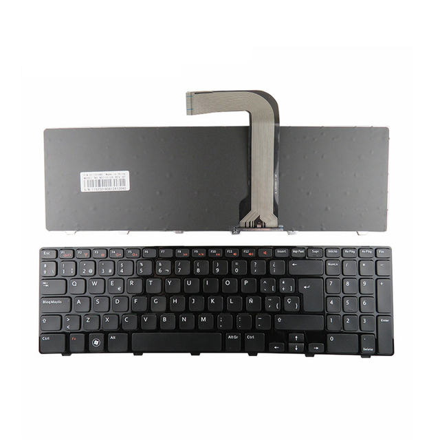 Nuevo teclado español para portátil Dell N5110 M501Z M5110 M511R 15R Ins15RD-2528 2728 SP diseño de teclado