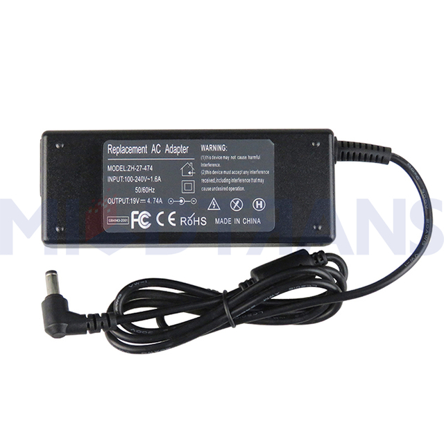 Para Samsung 19v 4.74a 5.5*3.0 mm cargador de laptop