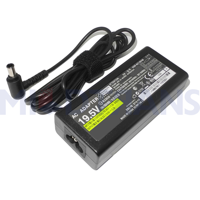 Para Sony 19.5V 3.3A 6.0*4.4 mm Notebook CA Adaptador de alimentación Cargador
