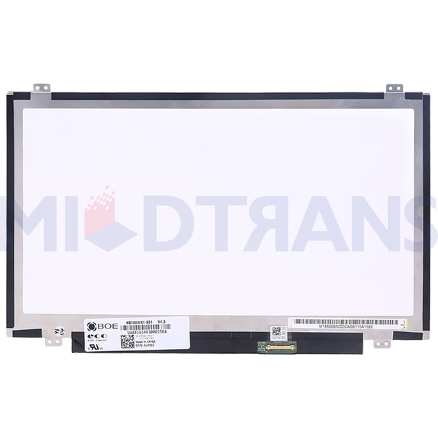 HB140WX1-601 HB140WX1 601 14.0 '' Pantalla de laptop LCD HD 1366*768 EDP 30PIN Matte