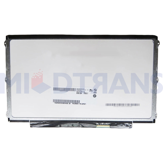 Matriz de pantalla LCD de la computadora portátil de 12.5 pulgadas B125XW01 V0 B125XW01 V.0 Pantalla LCD 40pin