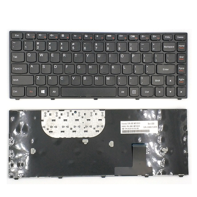 Producto caliente apto para Lenovo YOGA 13 US Layout Notebook Laptop Keyboard
