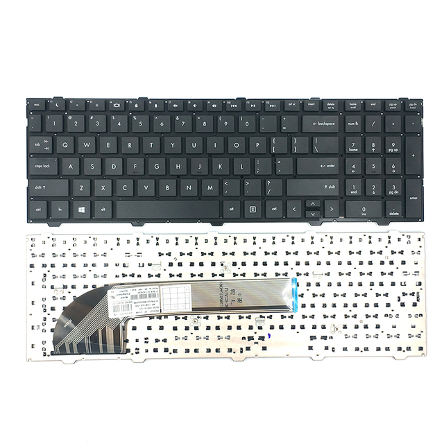 Nuevo teclado de EE. UU. Apto para HP Probook 4540 No con marco Teclado en inglés