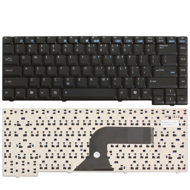 Nuevo teclado para computadora portátil de EE. UU. Para ASUS A3V Diseño en inglés