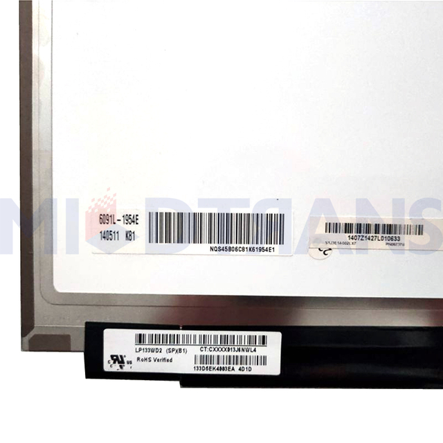 LP1333WD2-SPB1 LP1333WD2 SPB1 13.3 "PROPTOP LCAP LCD LCD SLIM IPS 1600X900 REEMPLAZO