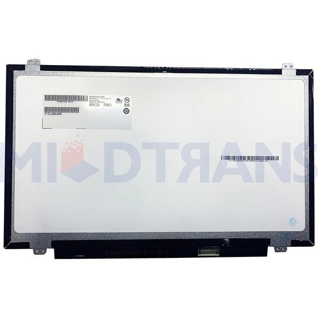 Pantalla de 14 pulgadas de 30 pin IPS FHD 1920*1080 B140HAN01.3 Pantalla de laptop