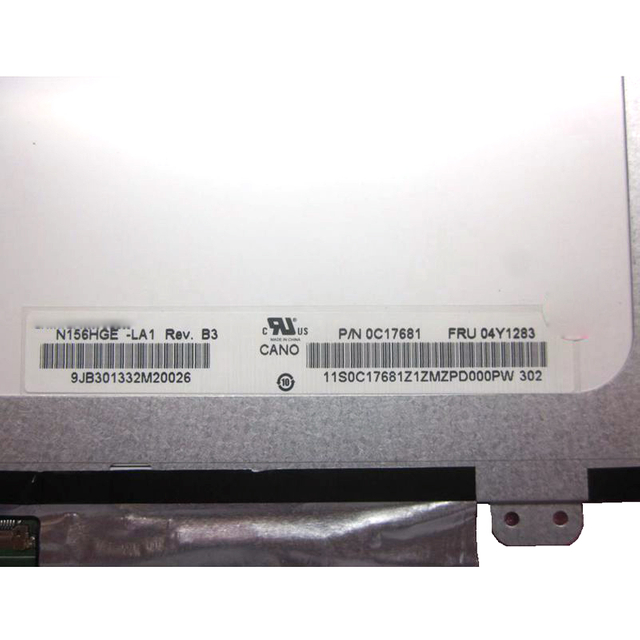 N156HGE-LA1 15.6 pulgadas Pantalla LCD LCD 1920*1080 LVDS 40 PINS